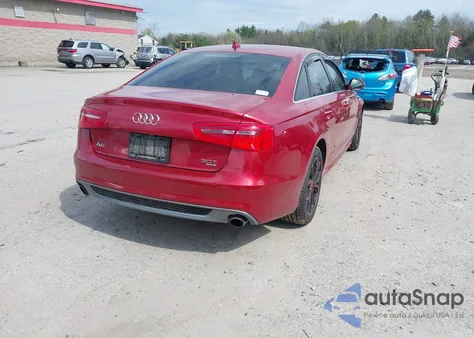 2013 Audi A6 3.0T Premium from USA, damaged, VIN WAUHGBFC4DN004599